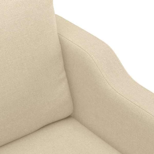 Maison Exclusive - 2-personers sofa Creme 140 cm Stof