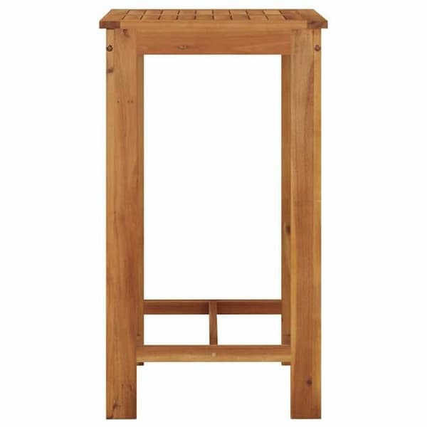 Maison Exclusive - Trädgårdsbarbord 60x60x105 cm i solid akaciaträ