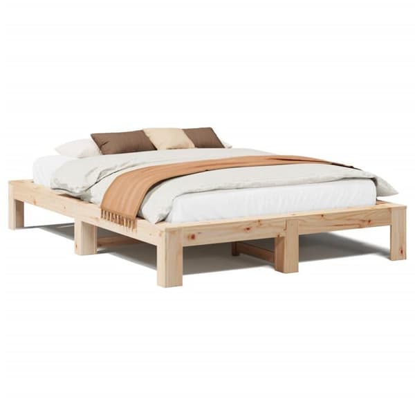 Maison Exclusive - Patja ilman runkoa 140x190 cm massiivipuusta