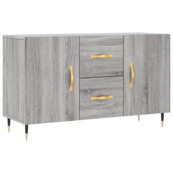 Maison Exclusive - Buffé Sonoma grå 100x36x60 cm ingenjörsträ