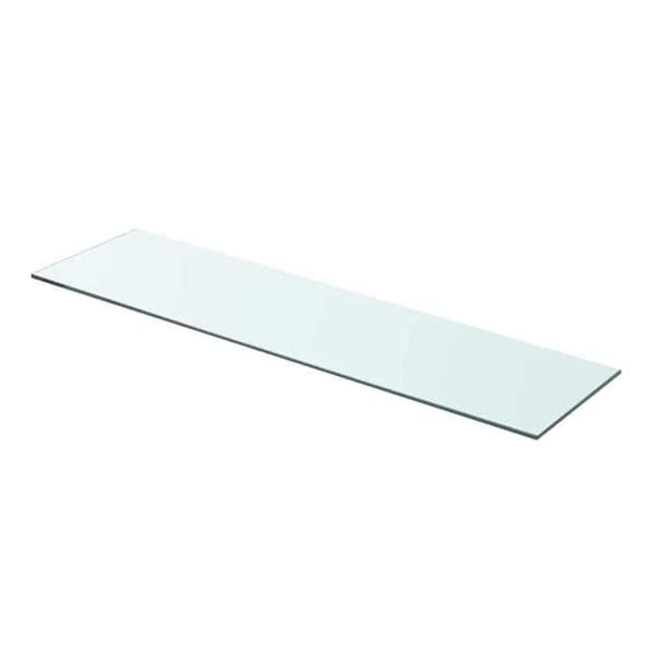 Maison Exclusive - Hyllpaneler 2 st Glas Transparent 80 x 20 cm Transparent