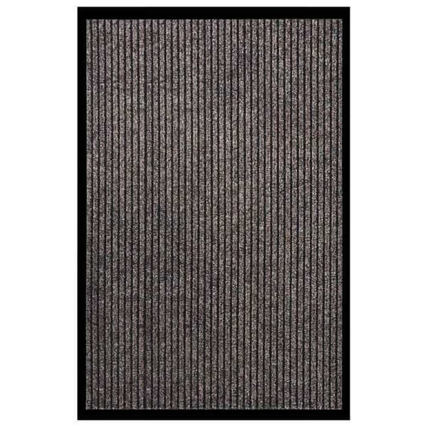 Maison Exclusive - Stribet dørmåtte Beige 80x120 cm