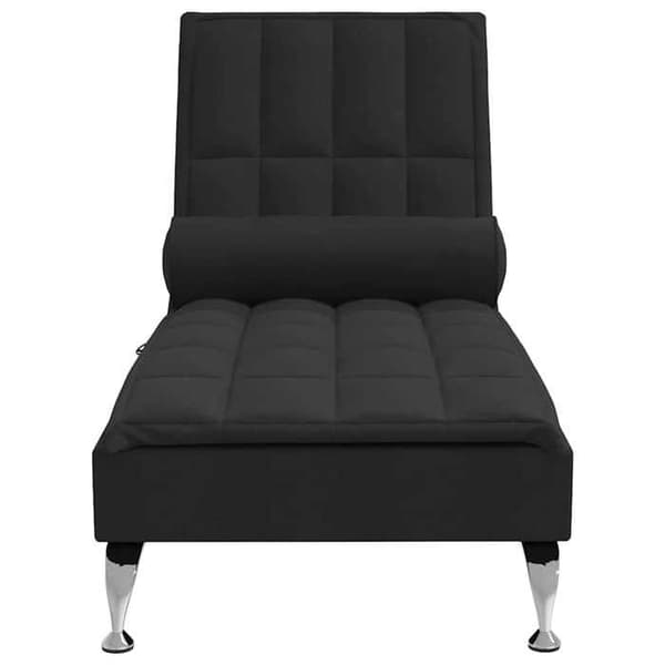 Maison Exclusive - Massagefåtölj med svart tygkudde