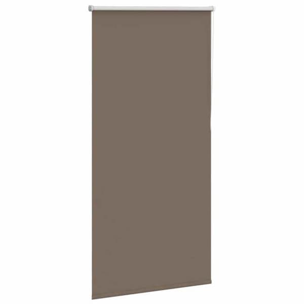 Maison Exclusive - Rullgardin mörkläggande kaffe 85x175cm tygbredd 80,7cm