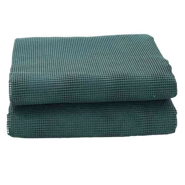 Maison Exclusive - Vihreä telttamatto 400 × 350 cm Polyesteri