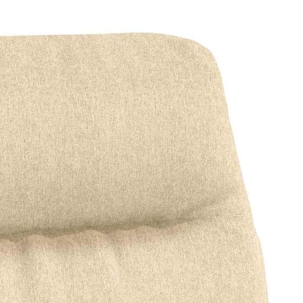 Maison Exclusive - Afslapningsstol Creme Stof