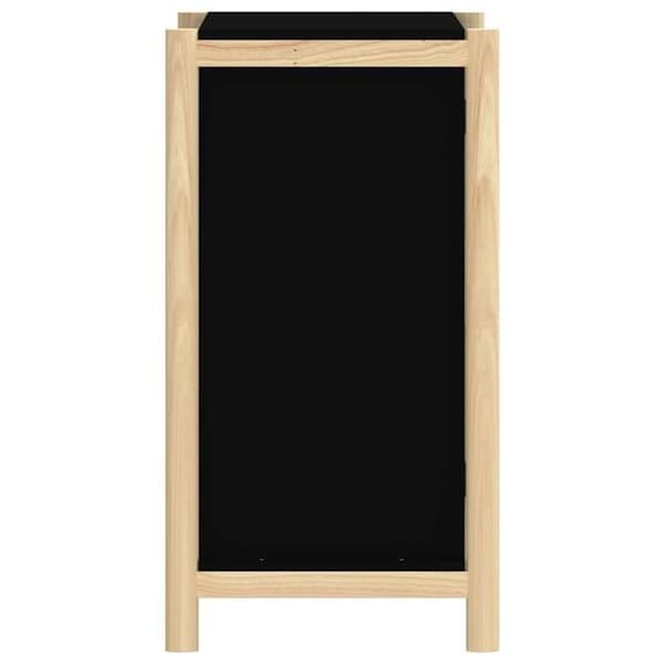 Maison Exclusive - Buffé Svart 62x38x70 cm Ingenjörsträ