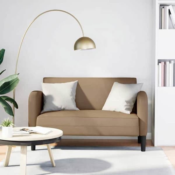 Soffa - EXKLUSIV HEM - Soffa - Konstläder cappuccino - 2 platser - 110 cm Cappuccino