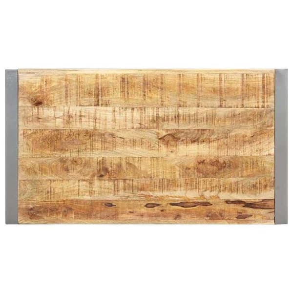 Maison Exclusive - Soffbord 110x60x40 cm Rå mangoträ