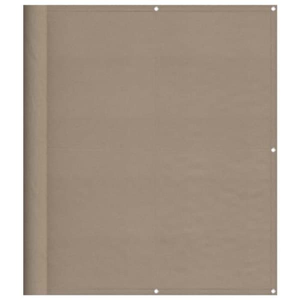 Balkonskærm - EKSKLUSIV HUS - 120x700 cm - 100% polyester Oxford - PU-belægning - Vand/UV-resistent Mol