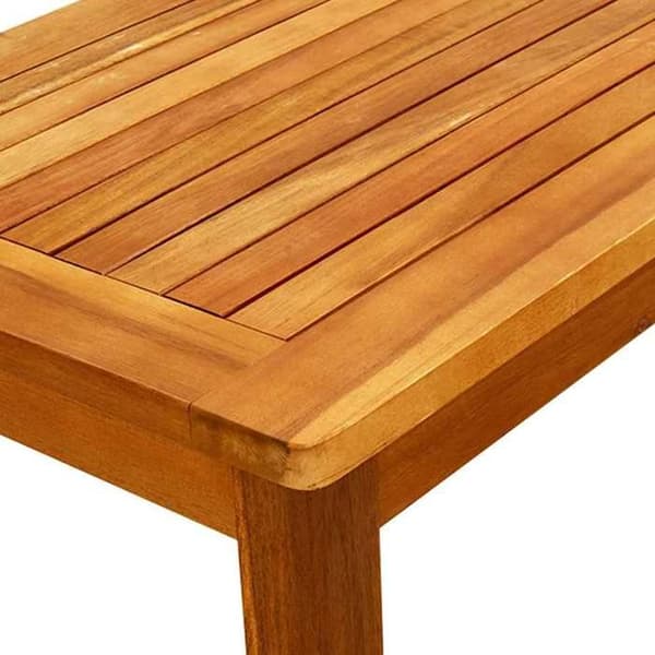 Maison Exclusive - Trädgårdssoffbord 70x40x36 cm Solid akaciaträ