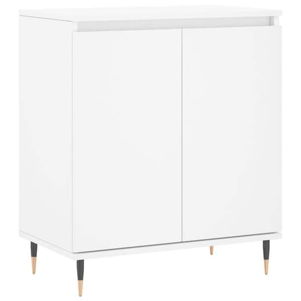 Maison Exclusive - Hvid Buffet 60x35x70 cm Ingeniørtræ