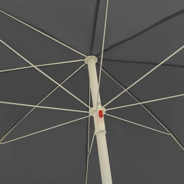 Maison Exclusive - Strandparasol antracit 240 cm antracit