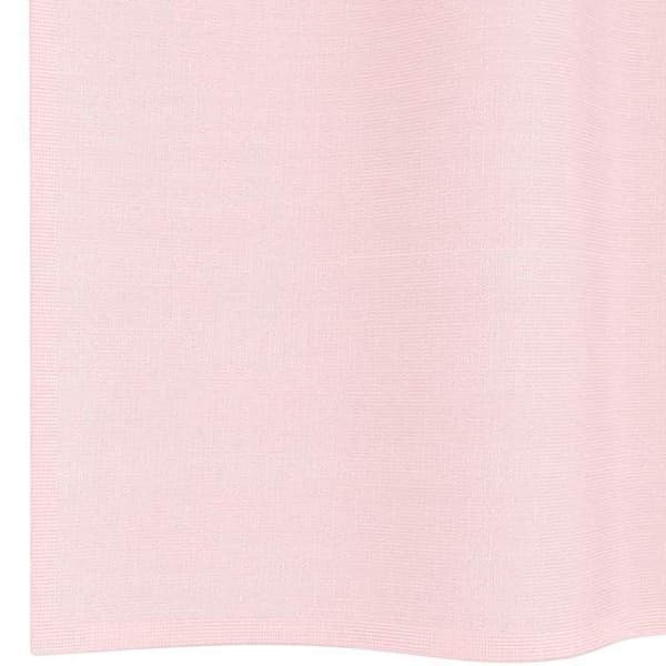 Gardiner - EKSKLUSIVT HUS - Gardin med løkker - lyserød - 140x140 cm (2 stk) - 100% polyester ljusrosa