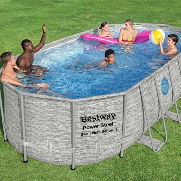 Bestway Power Steel Swim Vista Pool Set 549x274x122 cm122 [cm]