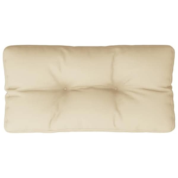 Maison Exclusive - Beige pallkudde 80x40x12 cm tyg