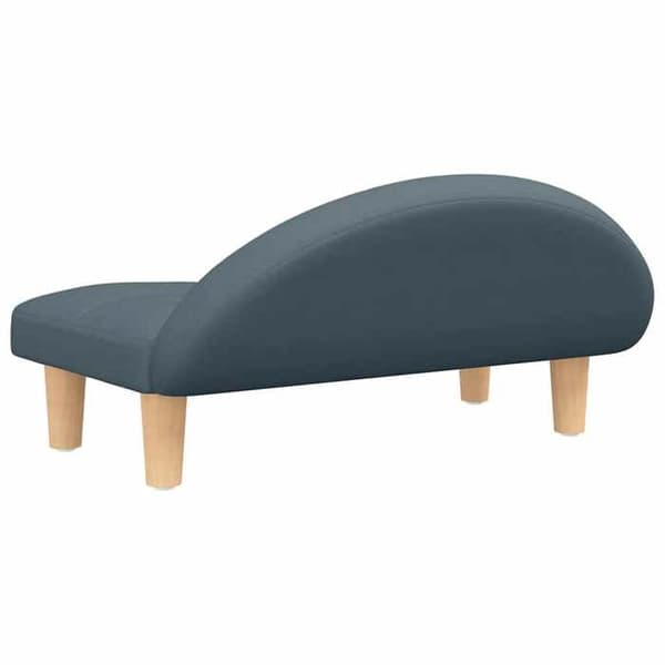 Maison Exclusive - Mörkgrå hundsäng 70x52x30 cm tyg mörkgrå