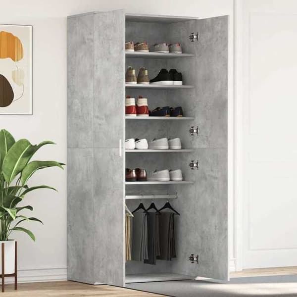 Maison Exclusive - Skoskab 80 x 39 x 178 cm Ingeniørtræ