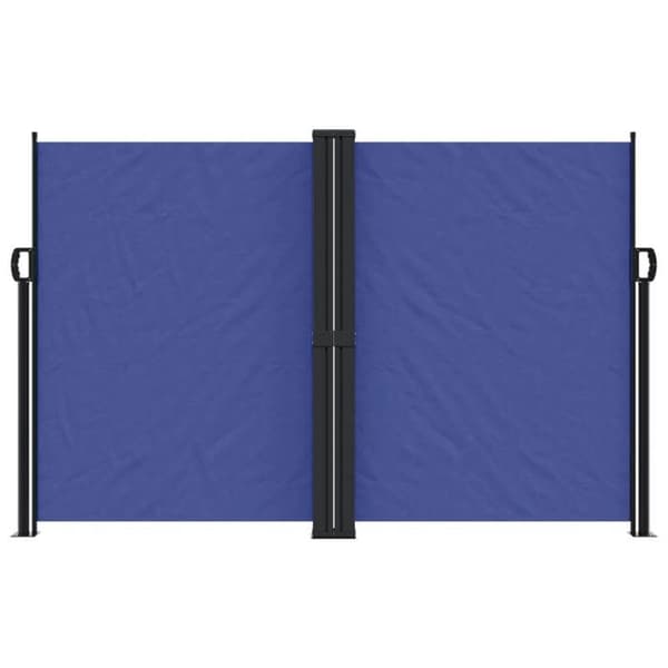 Maison Exclusive - Fällbart sidotak blått 160x1000 cm
