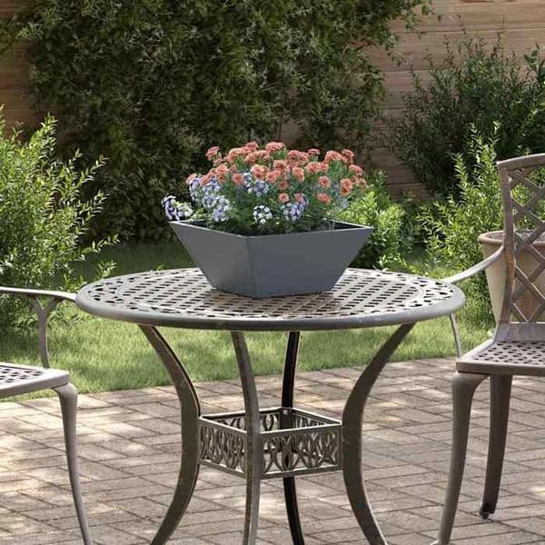 Maison Exclusive - Anthracite-puutarhakori 35 x 35 x 15 cm antracit