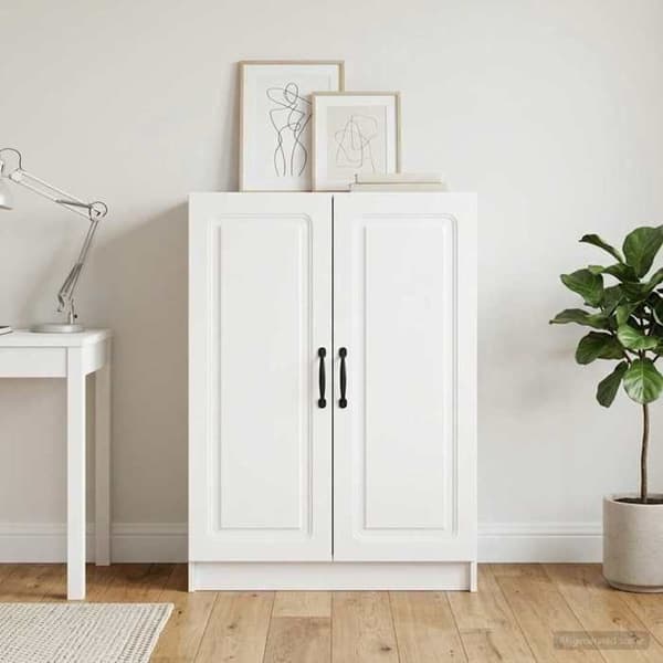 Maison Exclusive - Buffet Hvid 66 x 34,5 x 87 cm Ingeniørtræ