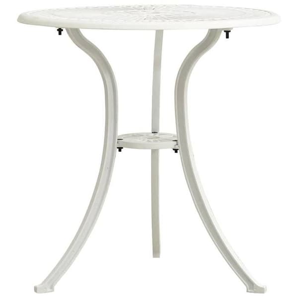 Maison Exclusive - Bistro sæt 3 stk Aluminium støbt Hvid Vit