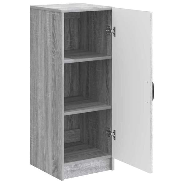 Maison Exclusive - Buffé Sonoma grå 33 x 34,5 x 87 cm Ingenjörsträ