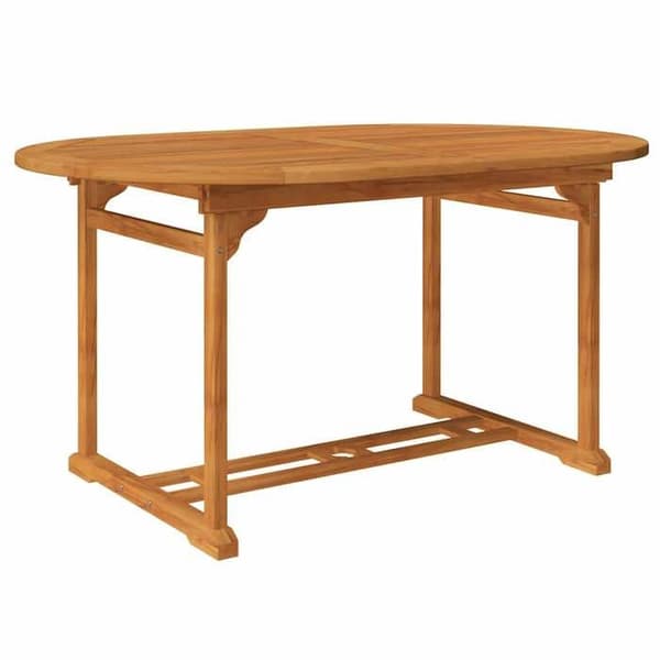 Maison Exclusive - Udendørs spisebordssæt 7 dele Solid akacietræ 150-200 cm