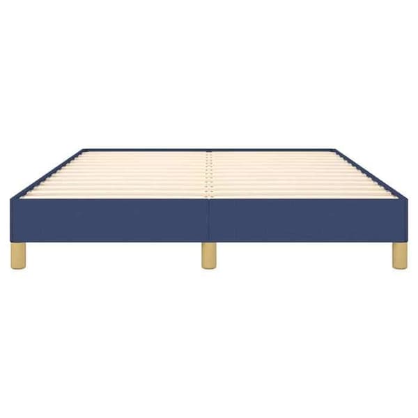 Maison Exclusive - Sengestel uden madras blå 140x200 cm stof
