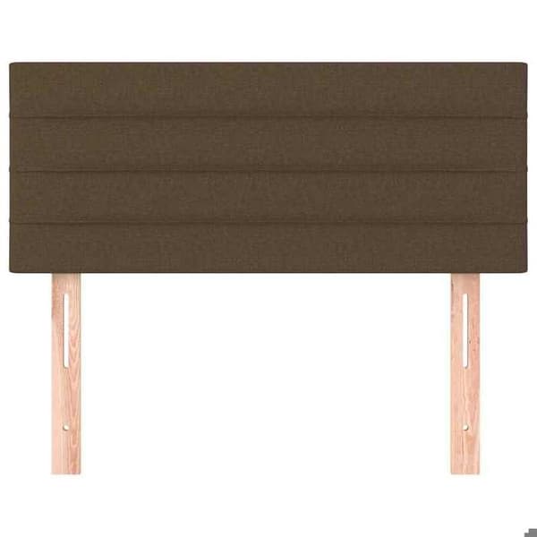 Maison Exclusive - Hovedgærde Mørkebrun 90x5x78/88 cm Stof
