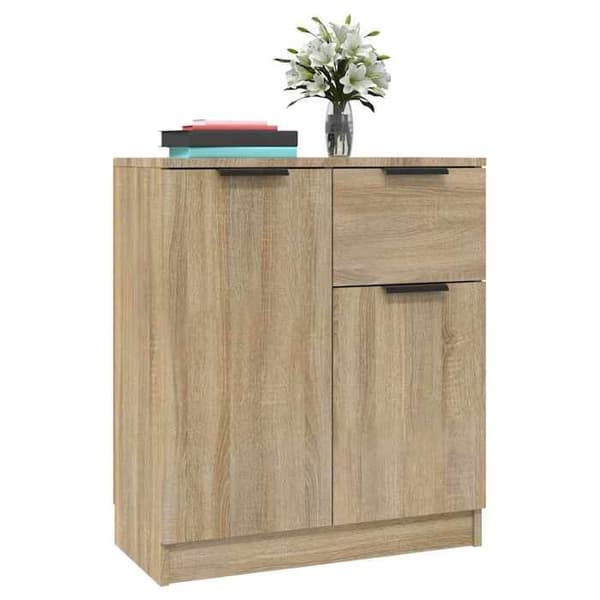 Maison Exclusive - Buffé Ek sonoma 60x30x70 cm Ingenjörsträ