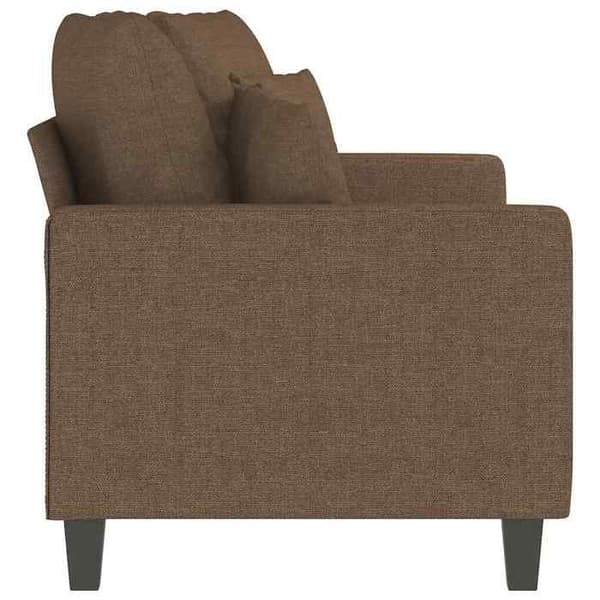 Maison Exclusive - 2-personers sofa Brun 140 cm Stof
