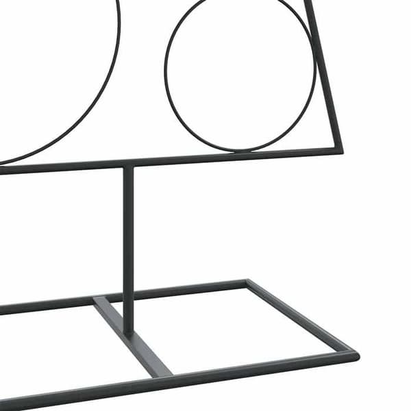 Maison Exclusive - Metal juletræ til dekoration sort 150 cm