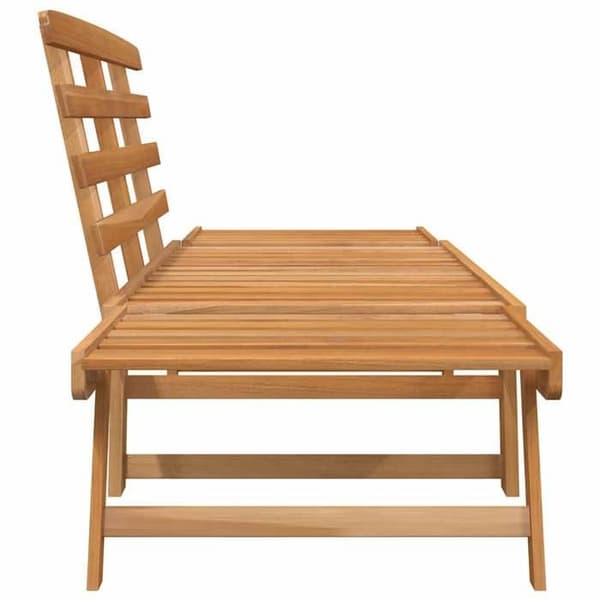Maison Exclusive - 2-i-1 bænksæt 190 cm i solid akacietræ