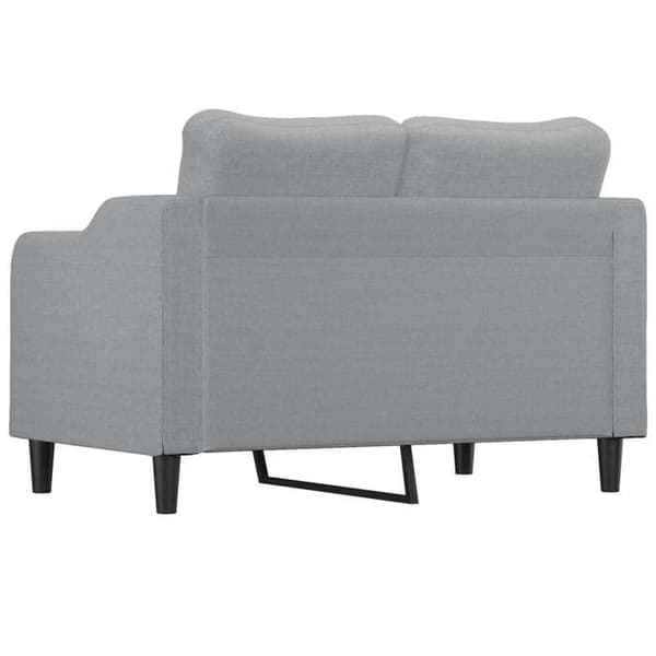 Maison Exclusive - Vaaleanharmaa 2-paikkainen sohva 120 cm Kangas