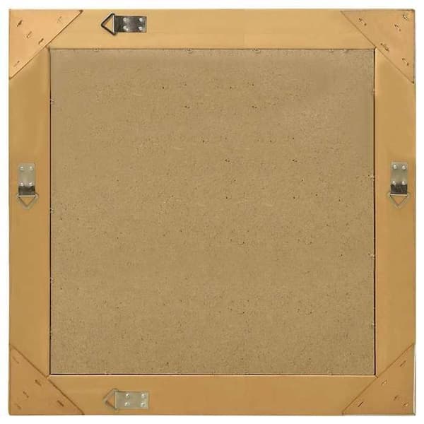 Maison Exclusive - Barockstil väggspegel 60x60 cm Guld gyllene
