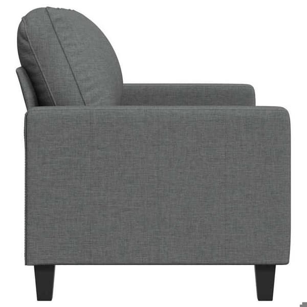 Maison Exclusive - 2-personers sofa i mørkegrå 120 cm stof