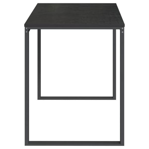 Maison Exclusive - Sort computerbord 110x60x73 cm Ingeniørtræ Svart