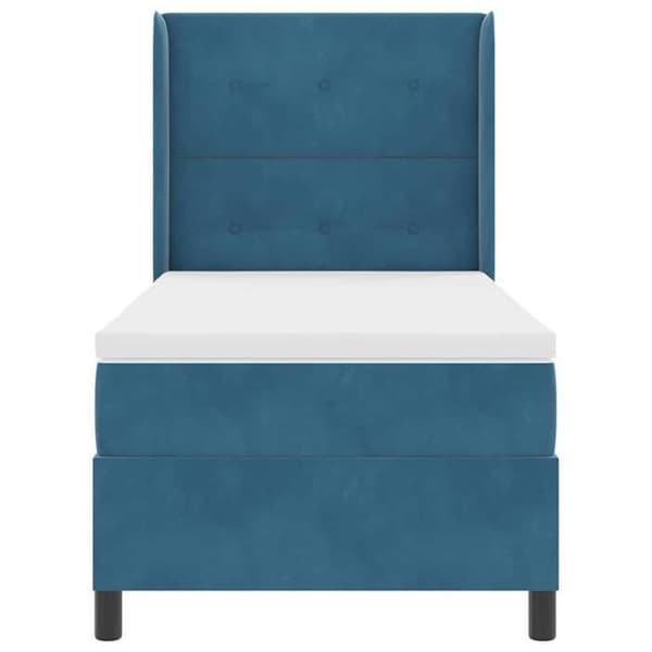 Maison Exclusive - Jousipatja sinisellä päädyllä 80 x 200 cm Sametti
