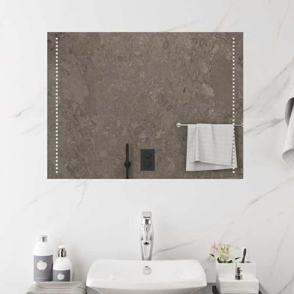 Maison Exclusive - LED-badrumsspegel 80x60 cm