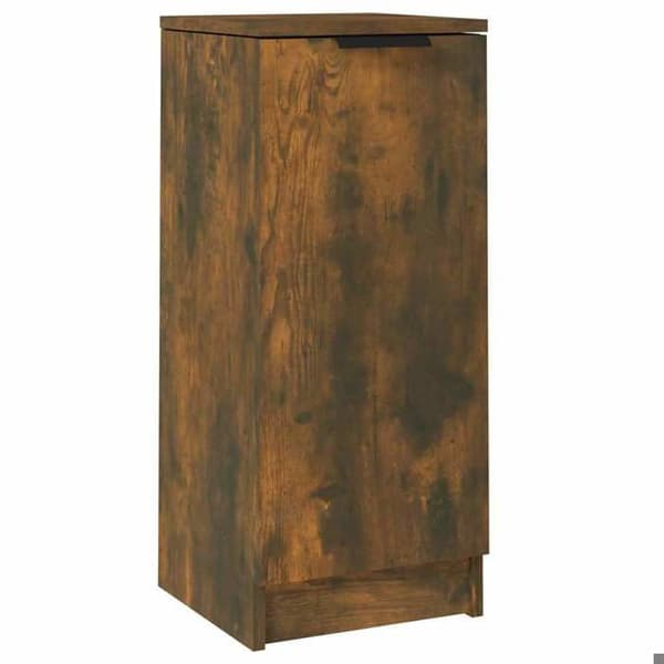 Maison Exclusive - Buffé Ek rökt 30x30x70 cm Ingenjörsträ