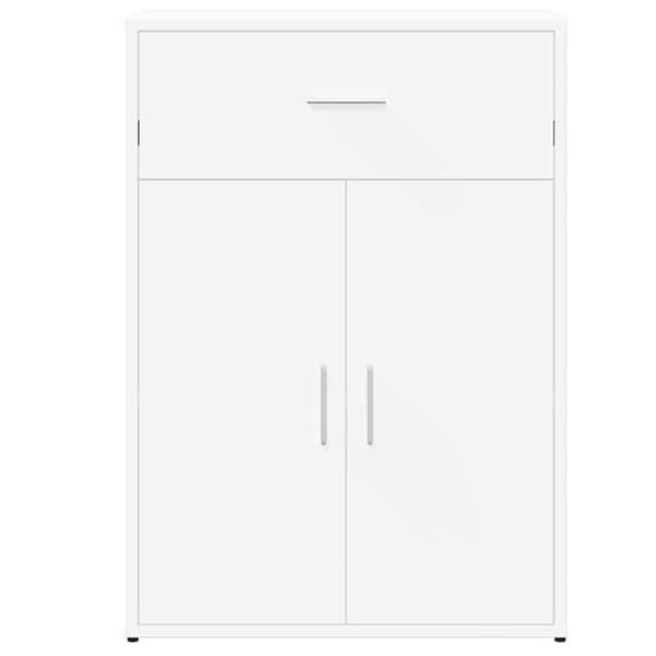 Maison Exclusive - Hvidt buffet 60x30x84 cm ingeniørtræ
