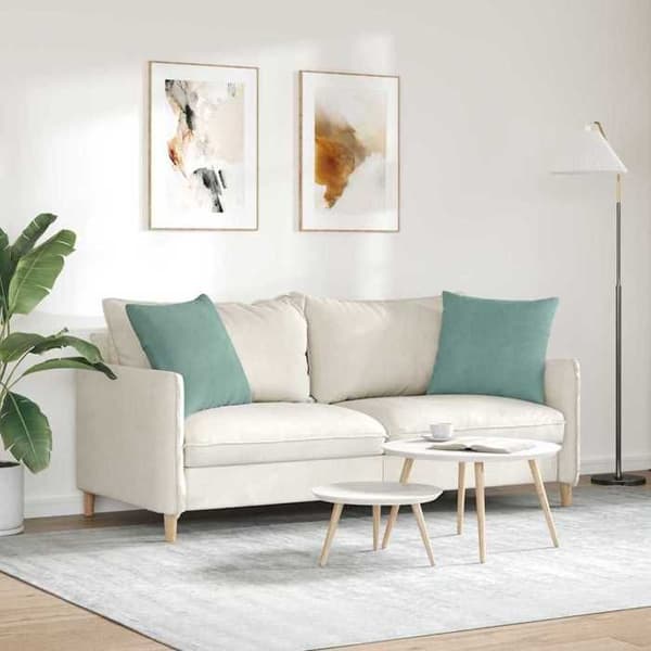 Maison Exclusive - Soffkuddar 2 st Grön Hav 50 x 50 cm Grön Hav