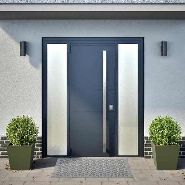 Maison Exclusive - Blomlådor 2 st olivgrön 40x40x40 cm stål
