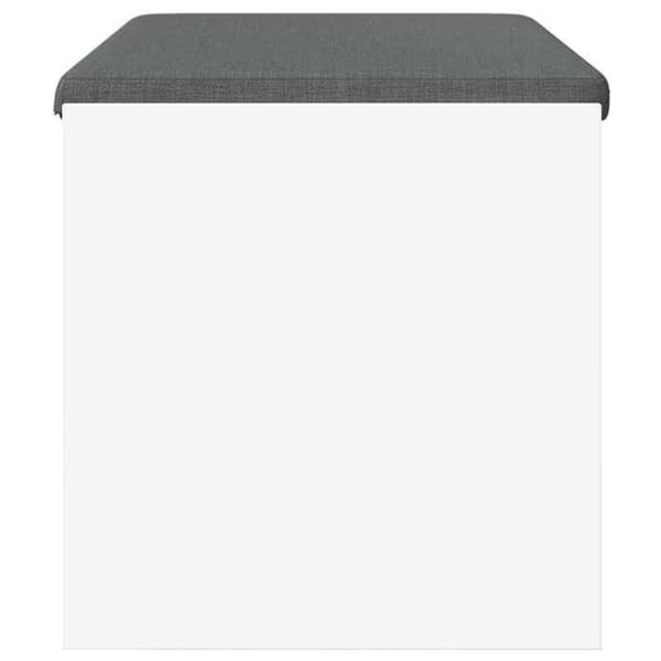 Maison Exclusive - Entrémöbel med vit kudde 80 x 38 x 46 cm