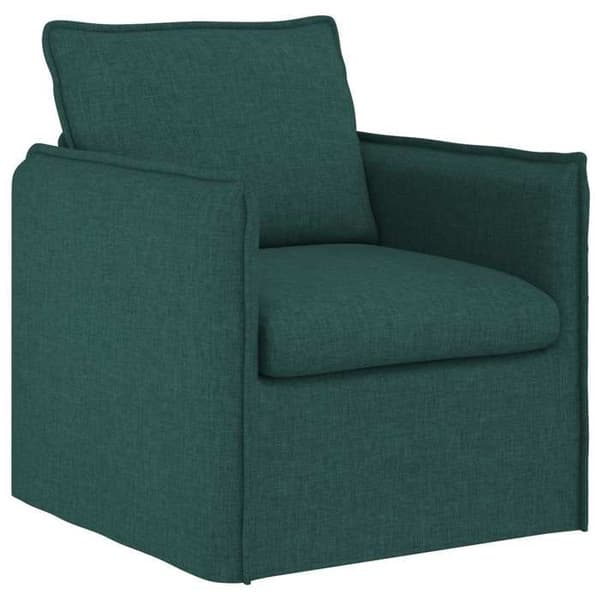 Maison Exclusive - Sæt af 2 sofaer Mørkegrøn Stof