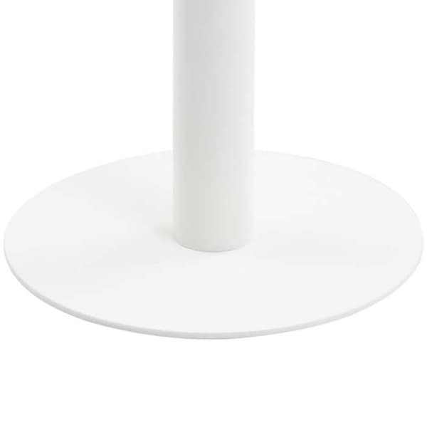 Bistrobord - EKSKLUSIV HUS - 40 cm - MDF-plade med trælook - Stålben og base - Nem at samle