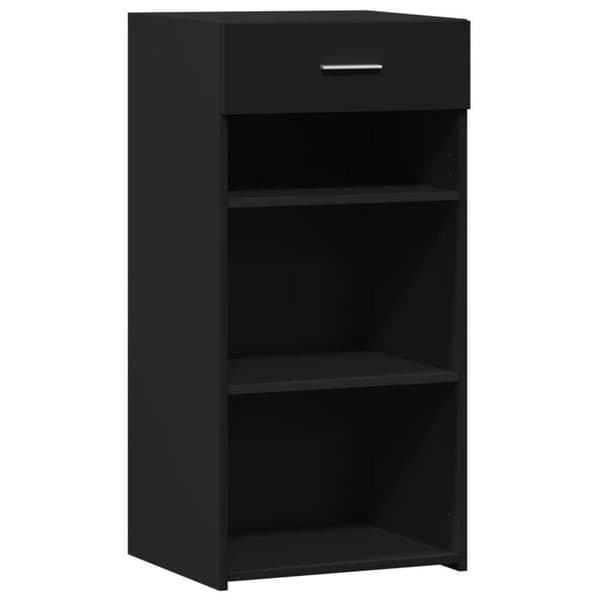 Buffet - EKSKLUSIVT HUS - 45x42,5x93 cm - Sort - Ingeniørtræ - 1 skuffe Svart