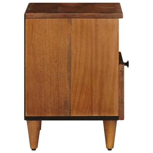 Maison Exclusive - Natbord 2 stk Brun 40 x 33 x 46 cm