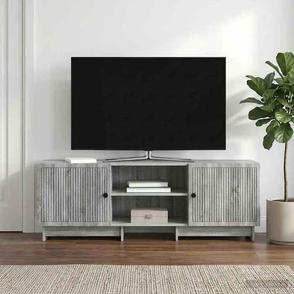 Maison Exclusive - TV-møbel 150 x 31 x 50 cm Sonoma grå Ingeniørtræ